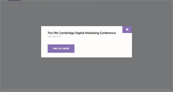 Desktop Screenshot of marketingconference.co.uk